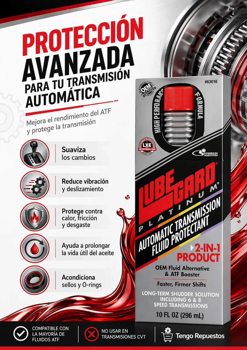 Aditivo Lubegard Platinum ATF Protectant 2 Aditivo Lubegard Platinum ATF Protectant - Imagen 2